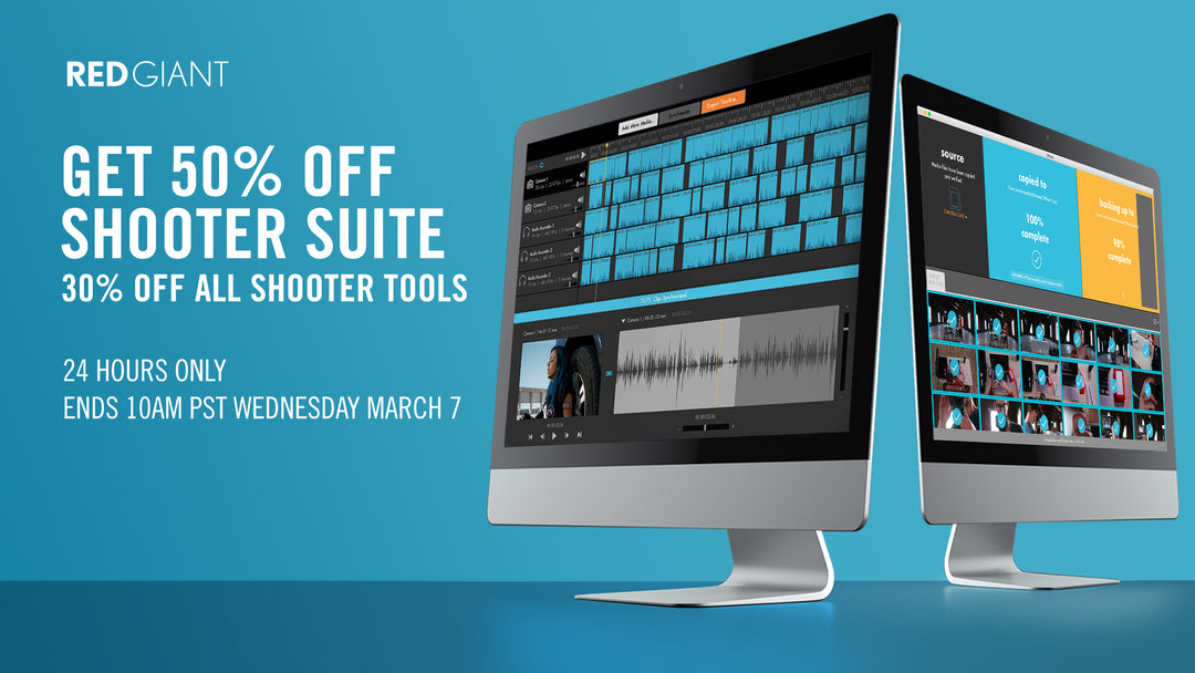 Red Giant 24hr Shooter Suite Flash Sale! 