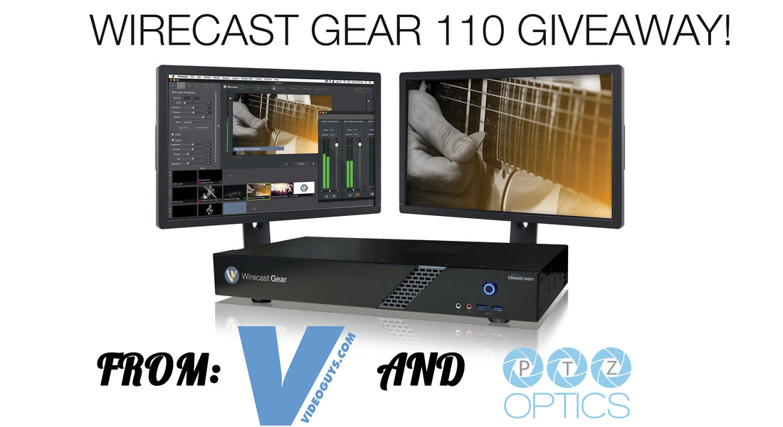 Wirecast Gear 110 Giveaway - Enter to Win One Today!