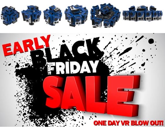 360Rize's Pre-Black Friday Madness One Day Only VR Sale!