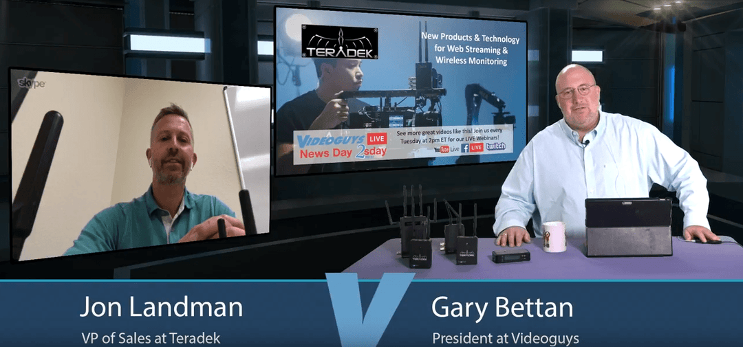 Teradek with Jon Landman Videoguys News Day 2sDay Live Webinar