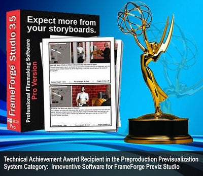 FrameForge Previz Studio Storyboard Creation Software wins Emmy for Technical Achievement