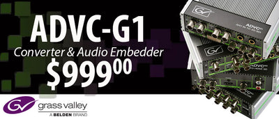 Grass Valley ADVC G-1 SDI Multi-Functional Converter Now In Stock!