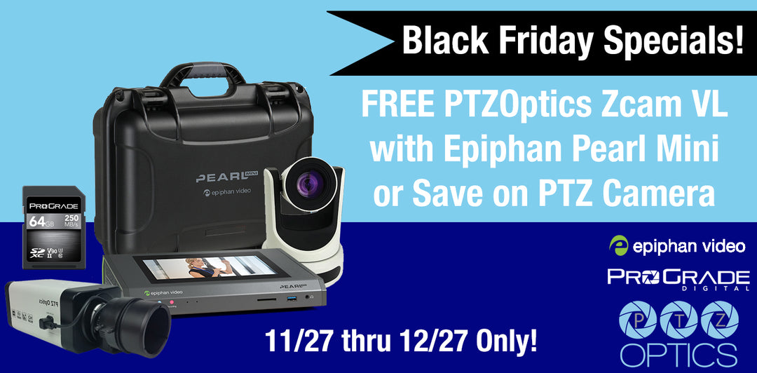 Black Friday 2019 Epiphan Specials!