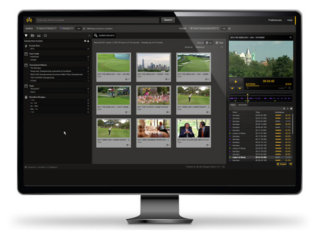 Nexidia Technologies with Avid's Media Central Platform