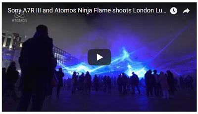 Atomos Ninja Flame & Sony A7R III Shooting 4K HDR