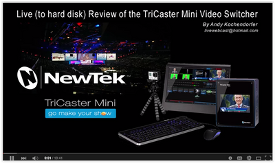 TriCaster Mini Review