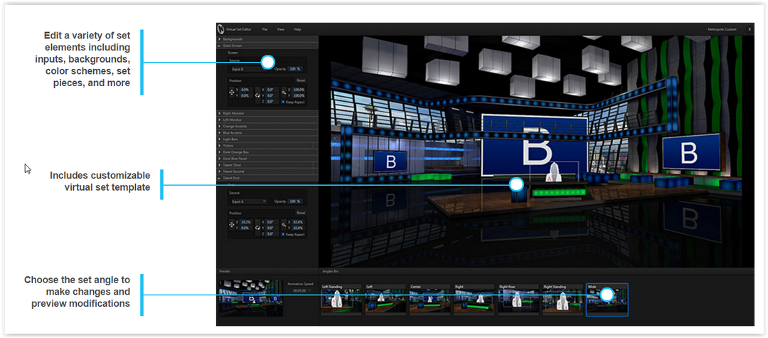 NewTek TriCaster Virtual Set Editor Tutorial