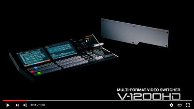 Video Feature: Roland V-1200HD Video Switcher