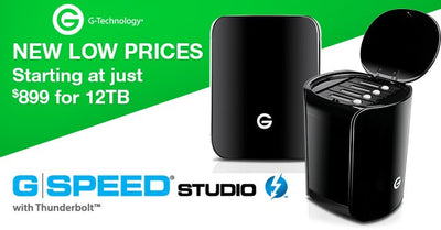 G-Technology G-SPEED Studio RAID - New Low Price!