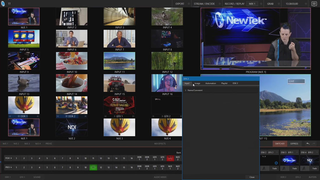 NewTek TriCaster® TC1 Ver 7 first look