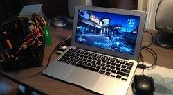 DIY external Thunderbolt GPU turbo-charges MacBook Air graphics performance by 7X
