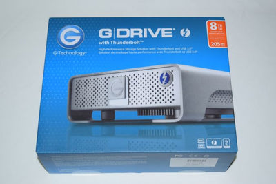 Review on the G-Technology G-Drive with Thunderbolt 8TB Capsule