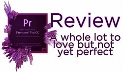 NLE Review: Adobe Premiere Pro CC