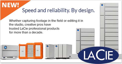 LaCie Storage Solutions Now Available at Videoguys!
