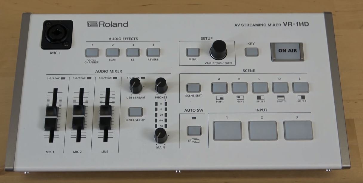 Roland VR-1HD Mixer Lets You Podcast Like a Pro! – Videoguys