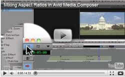 Mixing Aspect Ratios with Avid Media Composer