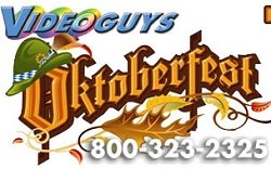 Check out Videoguys Oktoberfest SALE-abration