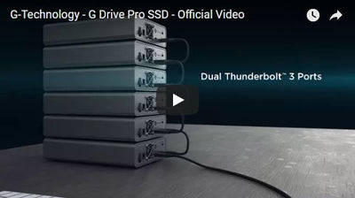G-Tech G-DRIVE Pro SSD now Shipping!