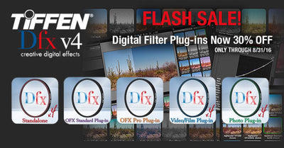 Flash Sale! Tiffen Dfx 4 Digital Filter Plug-ins Now 30% Off