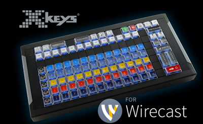 XKeys Custom Control Surface for Wirecast