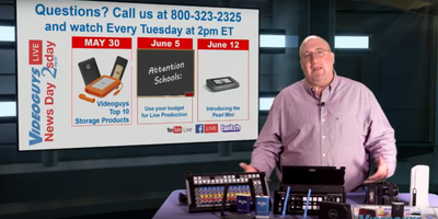Top Products for Dads & Grads in 2018 Videoguys NewsDay 2sDay Live Webinar