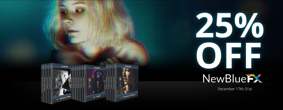 NewBlue Year End Sale Starts Now