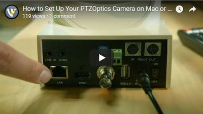 Wirecast 9 Tutorial: Setting Up PTZOptics Cameras on Mac or Windows