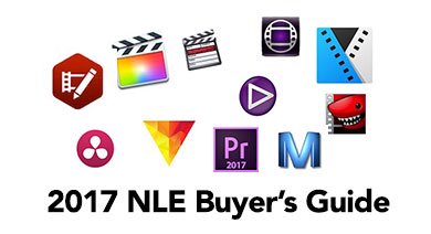 Nonlinear Editing Buyer's Guide of 2017