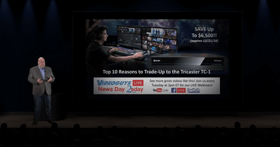 Top 10 Reasons to Trade-Up to the Tricaster TC-1 Videoguys News Day 2sDay Live Webinar