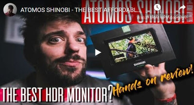 ATOMOS SHINOBI Hands on Review - The Best 5" 4K HDR Monitor