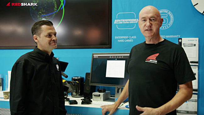 Interview with G-Tech about the New Atomos Master Caddy and the RED Mini Mag workflow