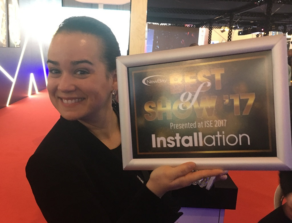 MediaDS™ Garners Installation “Best of Show” at ISE 2017 | NewTek Studio