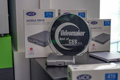 Videomaker picks Lacie Mobile Drive  for Best HDD of CES 2019
