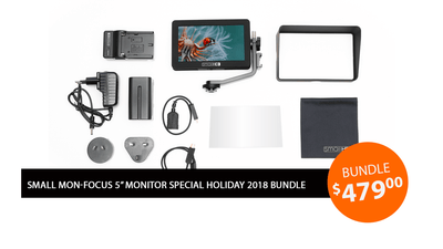SMALLHD MON-Focus 5" Monitor Special Holiday 2018 Bundle Unboxing