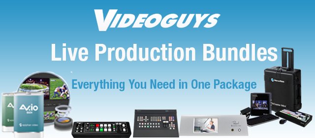 Bundle & Save with Live Production Bundles