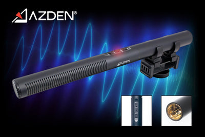 New at NAB: Azden Raises The Bar With New SGM-250 Professional Dual Powered Shotgun Microphone