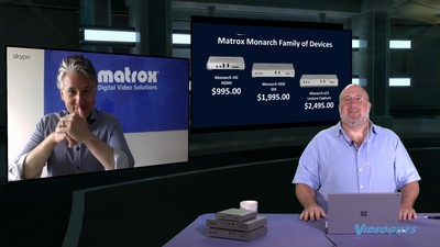 Matrox Monarch Success Stories | Videoguys News Day 2sDay LIVE Webinar