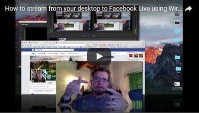 How to Stream to Facebook Live using Wirecast