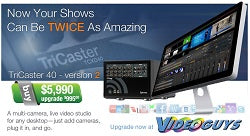 NewTek TriCaster 40 version 2 Available now at Videoguys.com