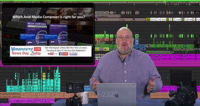 Which Avid Media Composer is right for me Videoguys NewsDay 2sDay live webinar