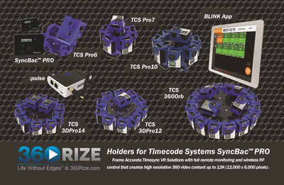 360Rize Announces Timecode 360 Video Sync for VR Filiming