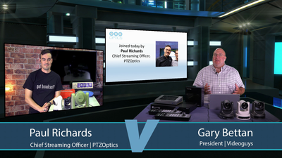 PTZ Camera Integration with Live Switchers | Videoguys News Day 2sDay LIVE Webinar (08-06-19)