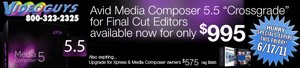 Avid Media Composer 5.5 Crossgrade for Apple Final Cut Editors extended - while supplies last!