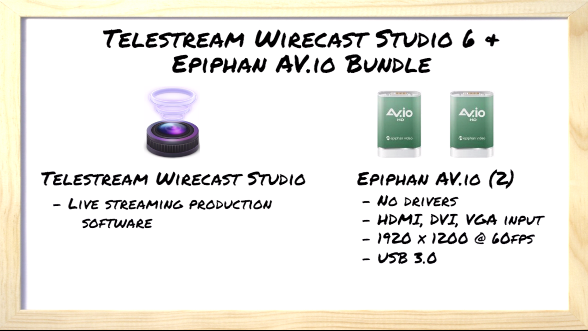 Epiphan AV.io HD Portable Live Streaming Bundle – Videoguys