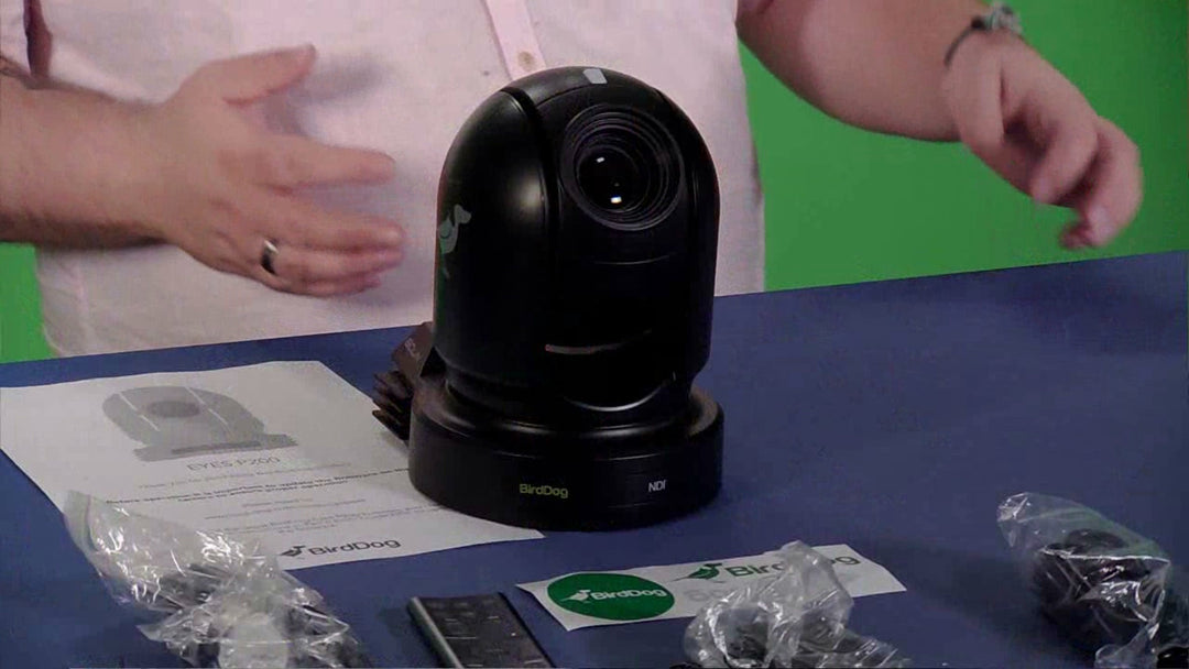 Unboxing the New BirdDog Eyes P200 Full NDI PTZ Camera