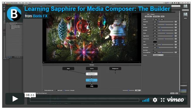 Boris FX Tutorial: Sapphire Builder for Avid Media Composer