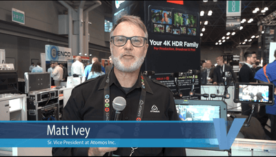 Atomos Interview at NAB NY 2018 with Matt Ivey