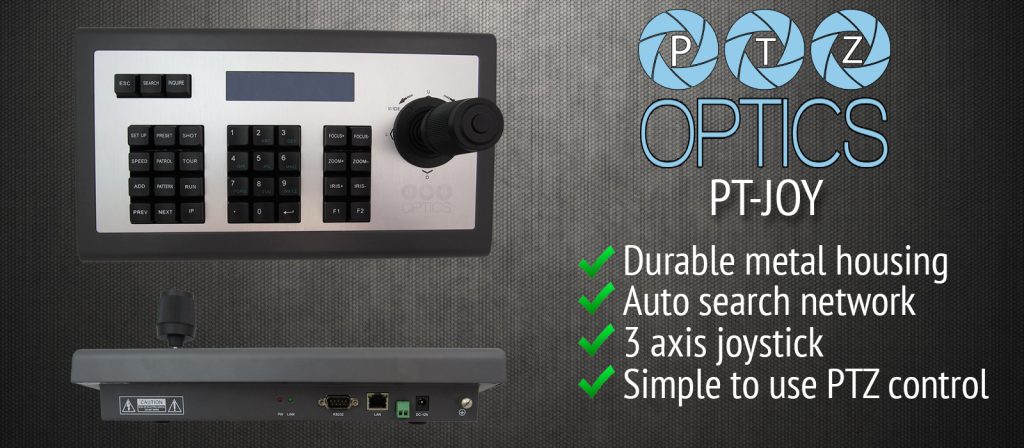 PTZOptics IP Joystick Controller Overview