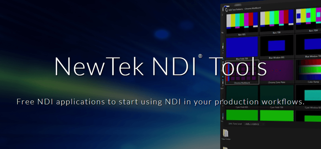 Newtek NDI Tools updated - check out NDI Analysis