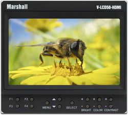 Marshall V-LCD50-HDMI 5&quot; DSLR Monitor